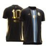 Camiseta de fútbol Argentina MESSI 10 Golden Bisht Edition - Hombre